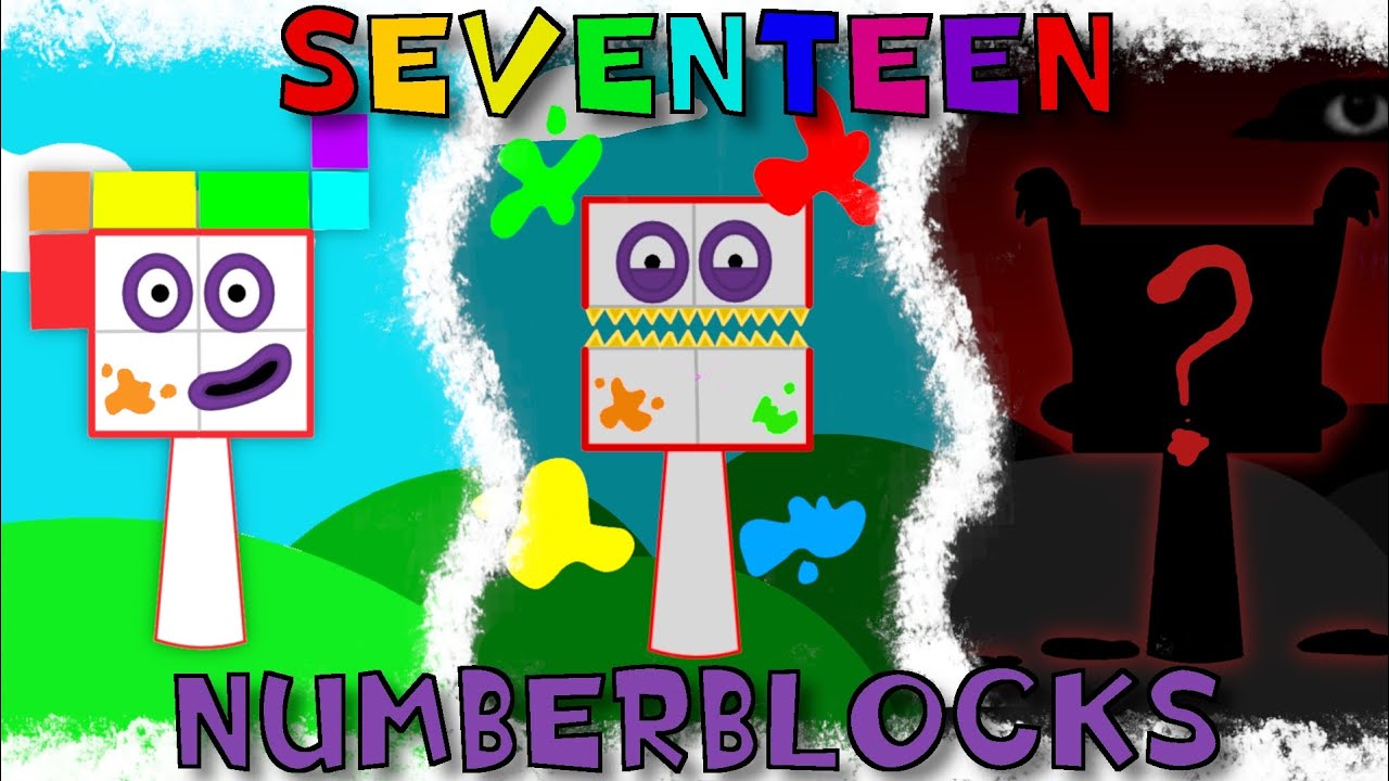 My Sprunki OC: Seventeen Numberblocks NEW PHASE 3 !! 
