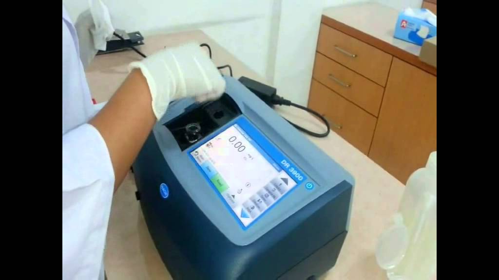 Pengujian Free Chlorine Menggunakan Spektrofotometer Vis Hach DR 3900