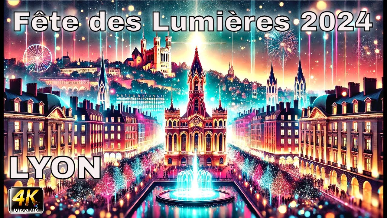 Fête des Lumières 2024 à Lyon : Les Plus Belles Illuminations en Vidéo