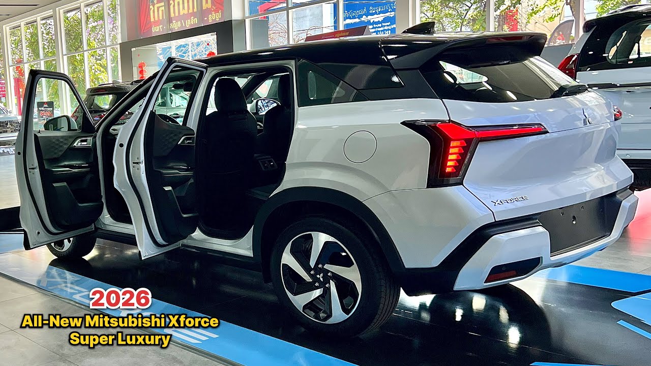 Новинка! Mitsubishi Xforce Super Luxury 2026 года &mdash; обновленный дизайн экстерьера и интерьера.