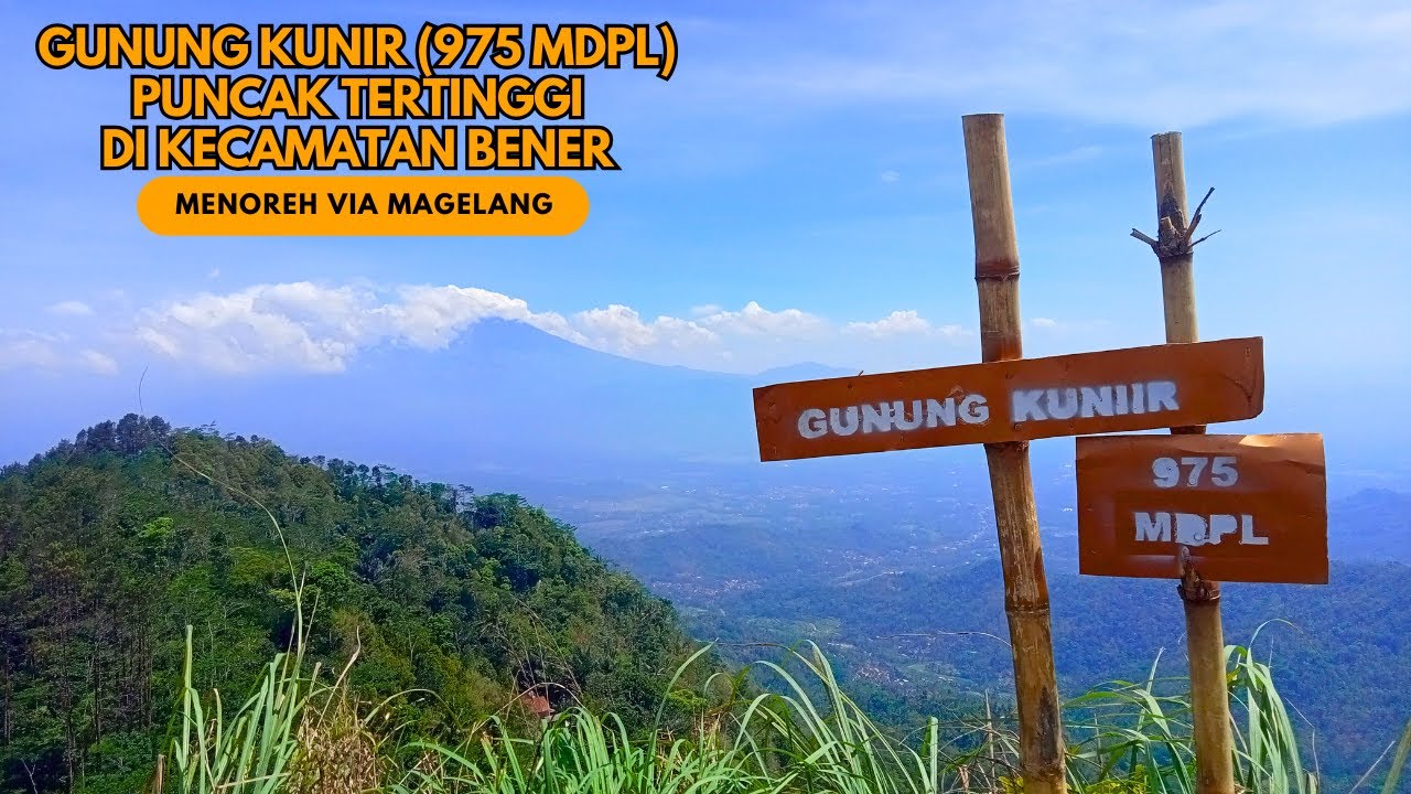 EXPLORE PEGUNUNGAN MENOREH (P. 2)| Menuju Puncak Gunung Kunir Purworejo via Sarangan Kab. Magelang
