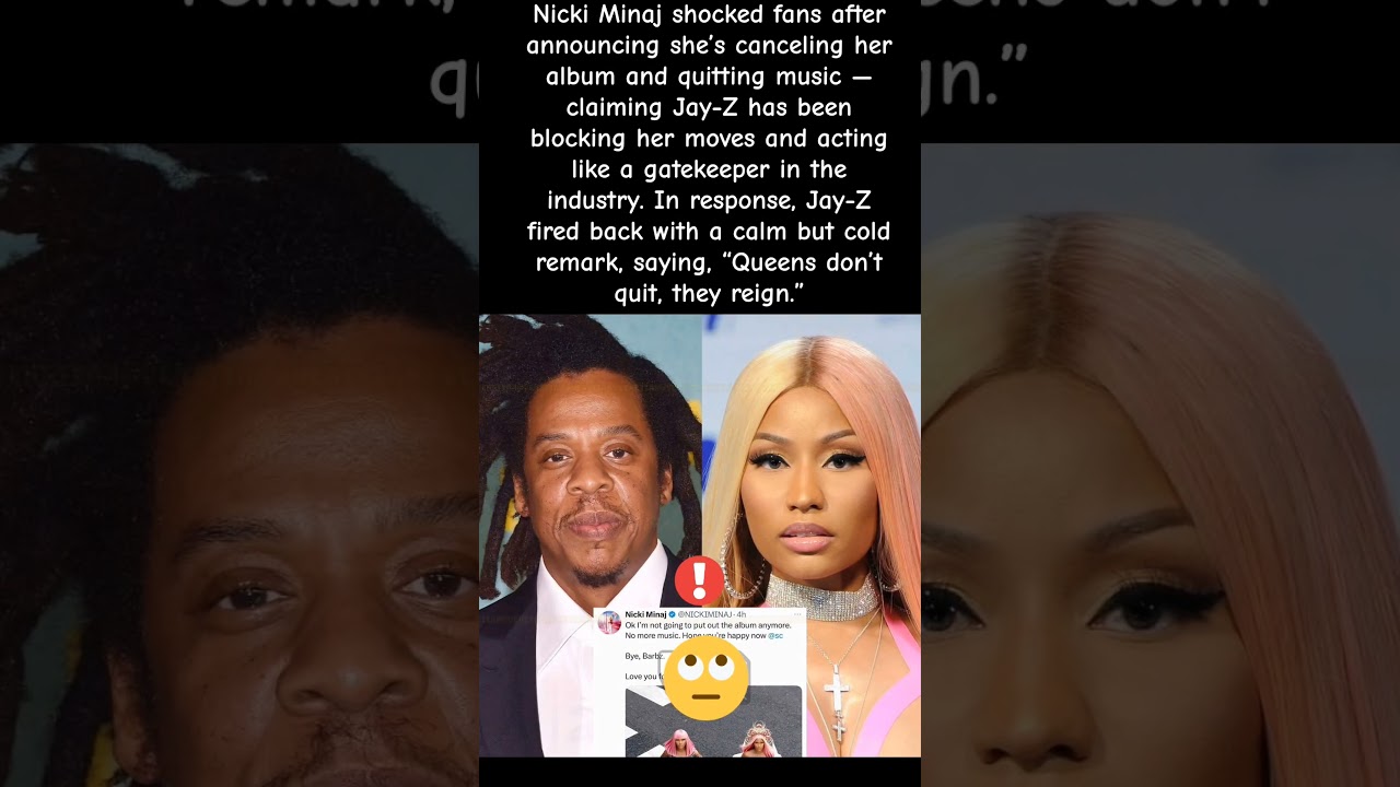 Nicki Minaj just QUIT music &mdash; and she&rsquo;s blaming JAY-Z for it! His response was COLD! #nickiminaj