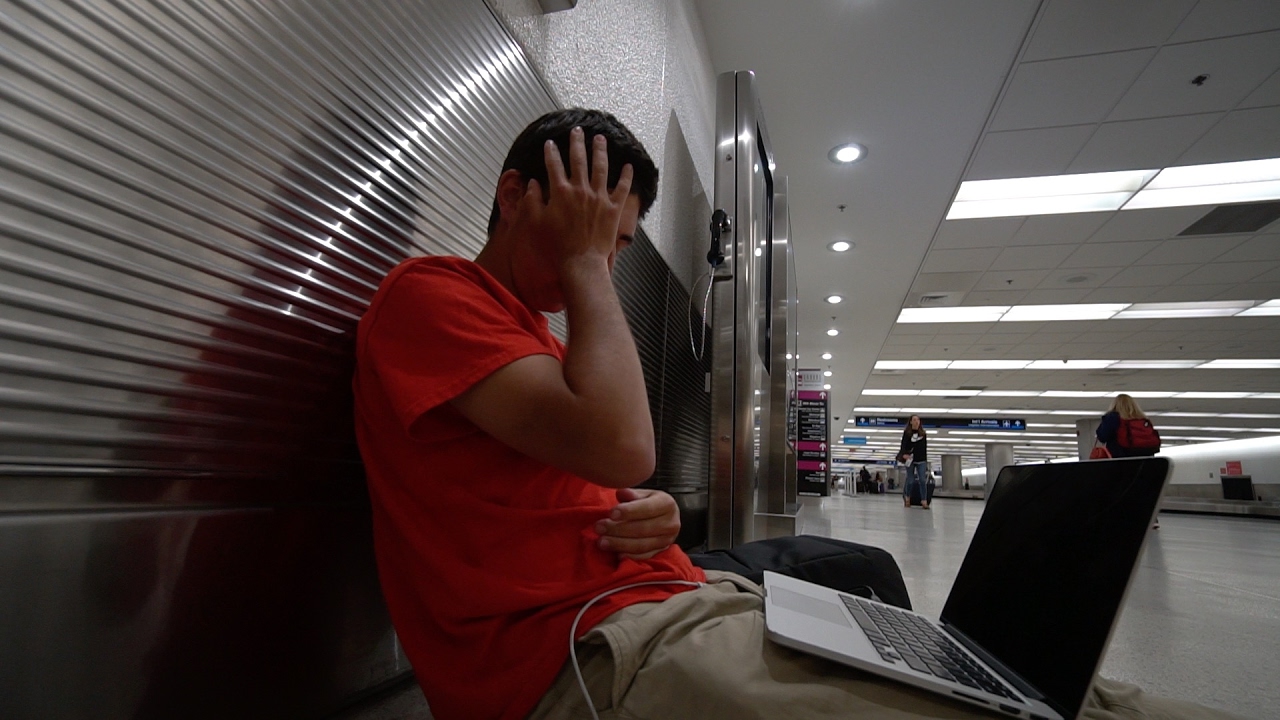 Stuck in an Airport for 14 hours...