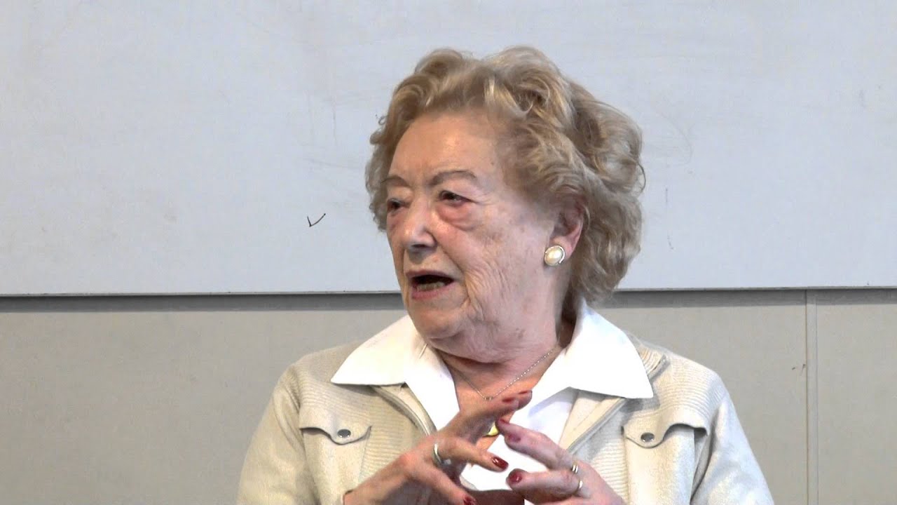 Sara Rus en el secundario del Scholem Aleijem