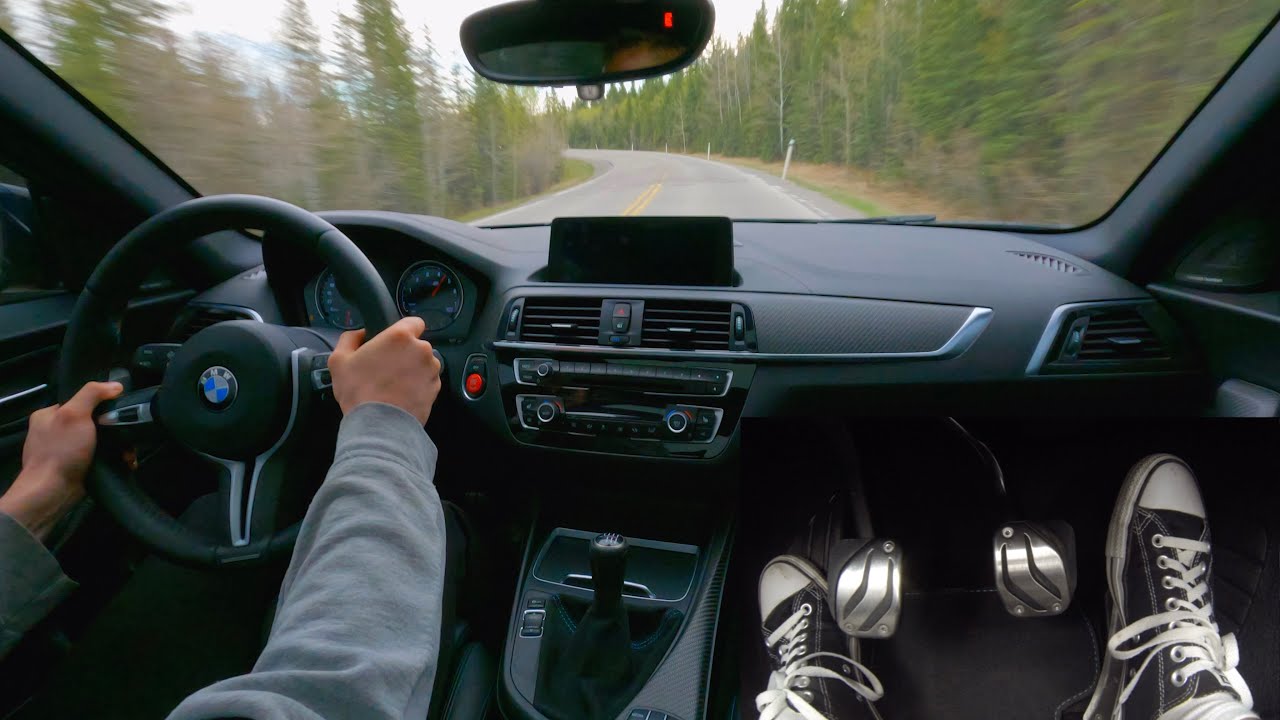 The Rocky Mountains in a Manual BMW M2