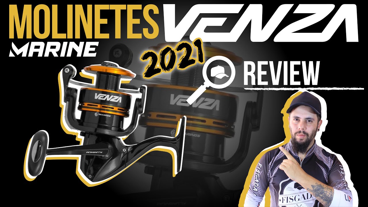 REVIEW DOS NOVOS MOLINETES VENZA (MODELO   2021)