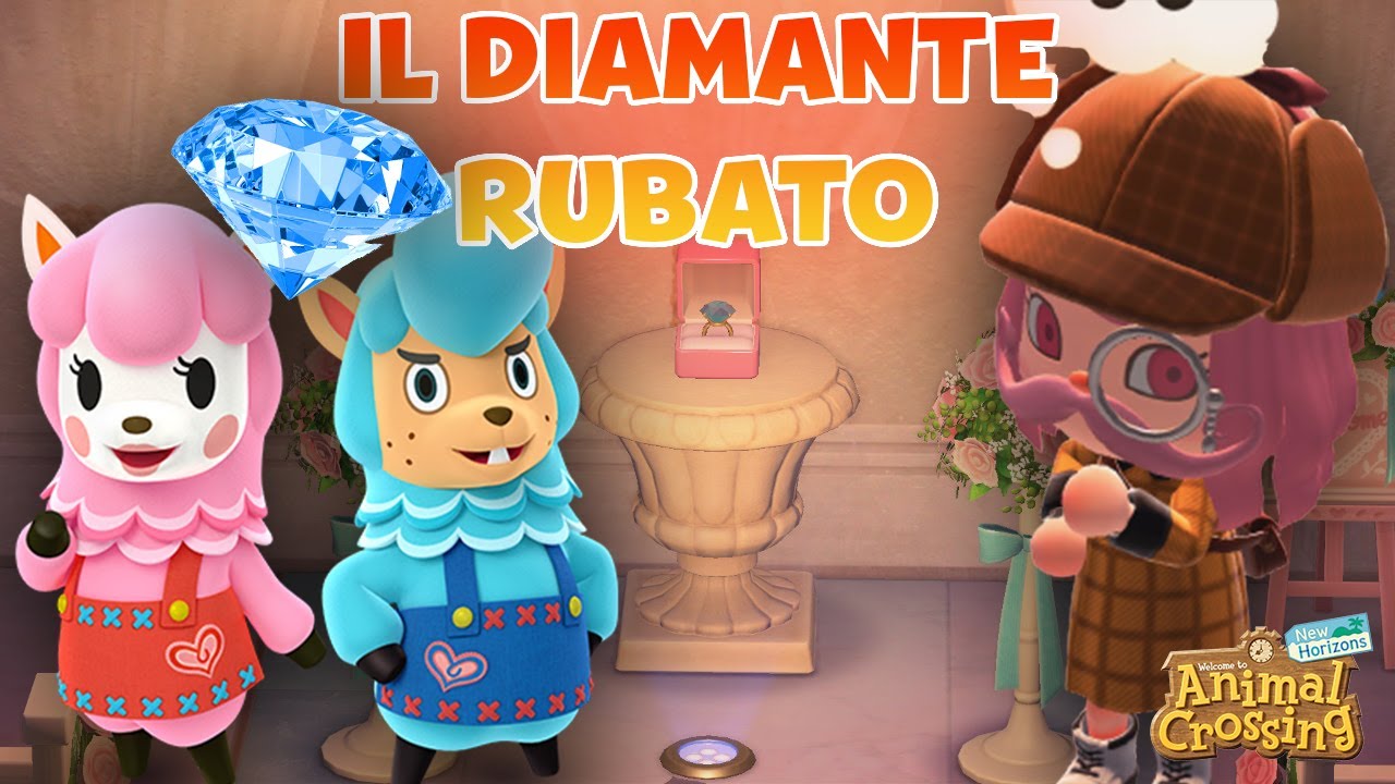 DETECTIVE BAFFOLA E IL MISTERO DEL DIAMANTE RUBATO - Animal Crossing New Horizons