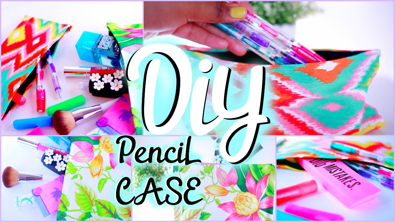 DIY School Supplies! ♡ Pencil Pouch Locker Organizer