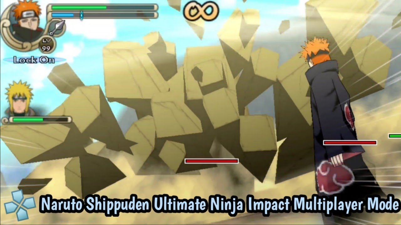 Naruto Shippuden Ultimate Ninja Impact Multiplayer Gameplay