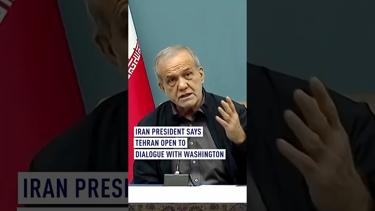 Iran president says Tehran open to dialogue with Washington