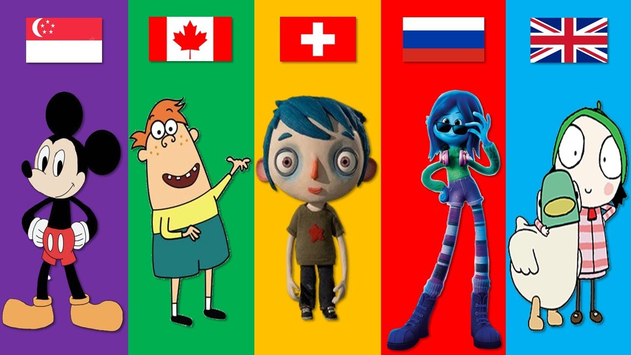 Cartoons From Different Countries | Pt.77