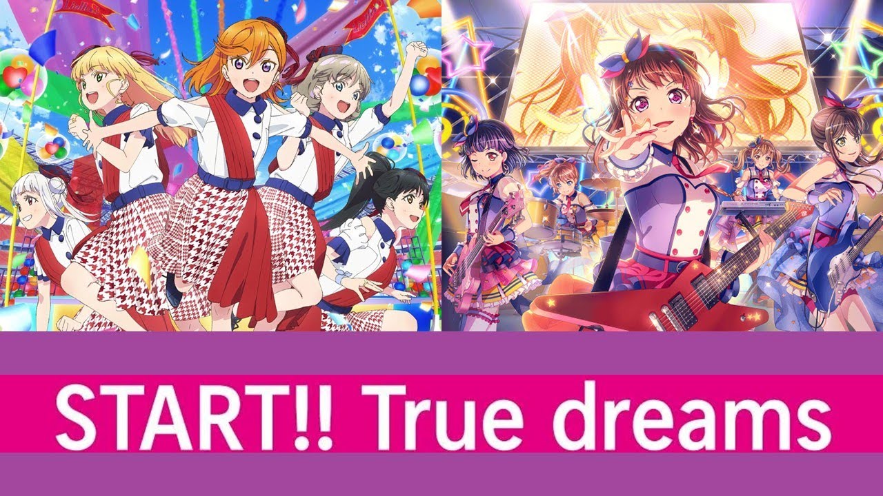 Liella! × Poppin'Party「START!! True dreams」(歌詞付き) – ラブライブ！スーパースター!! 第1期 OP