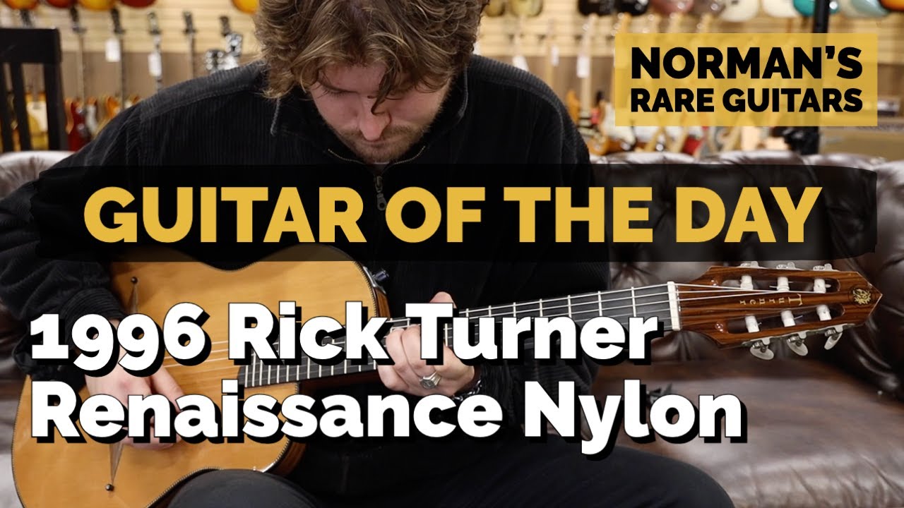 Guitar of the Day: 1996 Rick Turner Renaissance Nylon | Norman's Rare Guitars