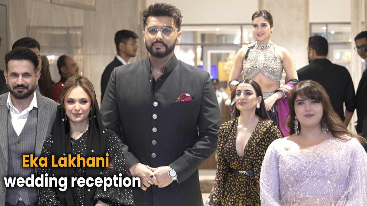 Arjun Kapoor, Bhumi Pednekar & Irfan Pathan Grace Eka Lakhani–Ravi Bhagchandka Wedding Reception