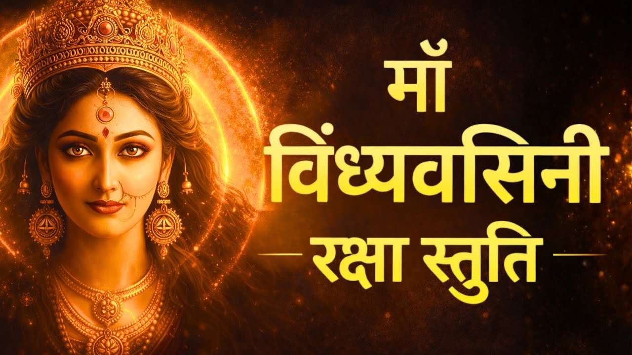 माँ विंध्यवासिनी रक्षा स्तुति 🛡️ | तुरंत काम करने वाला दिव्य सुरक्षा कवच|Fear Removal •Kavach Shakti