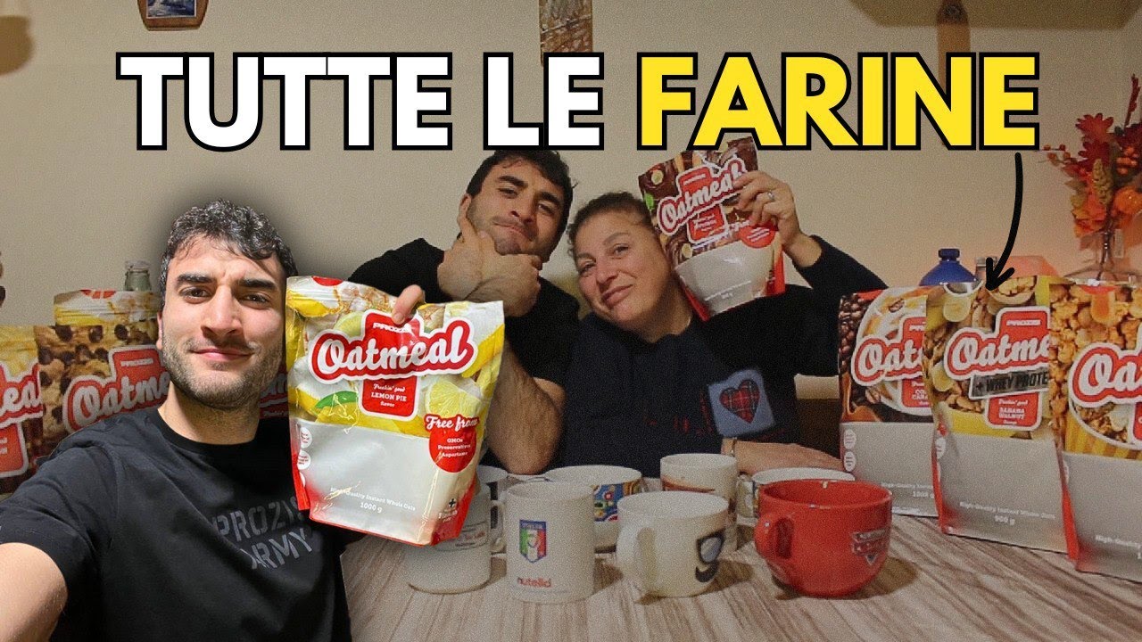 ASSAGGIAMO TUTTE LE FARINE DI AVENA DI PROZIS! | Con un ospite speciale