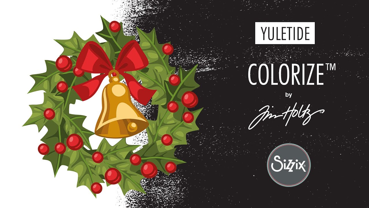 Sizzix: How To Assemble Tim Holtz Colorize Die Yuletide
