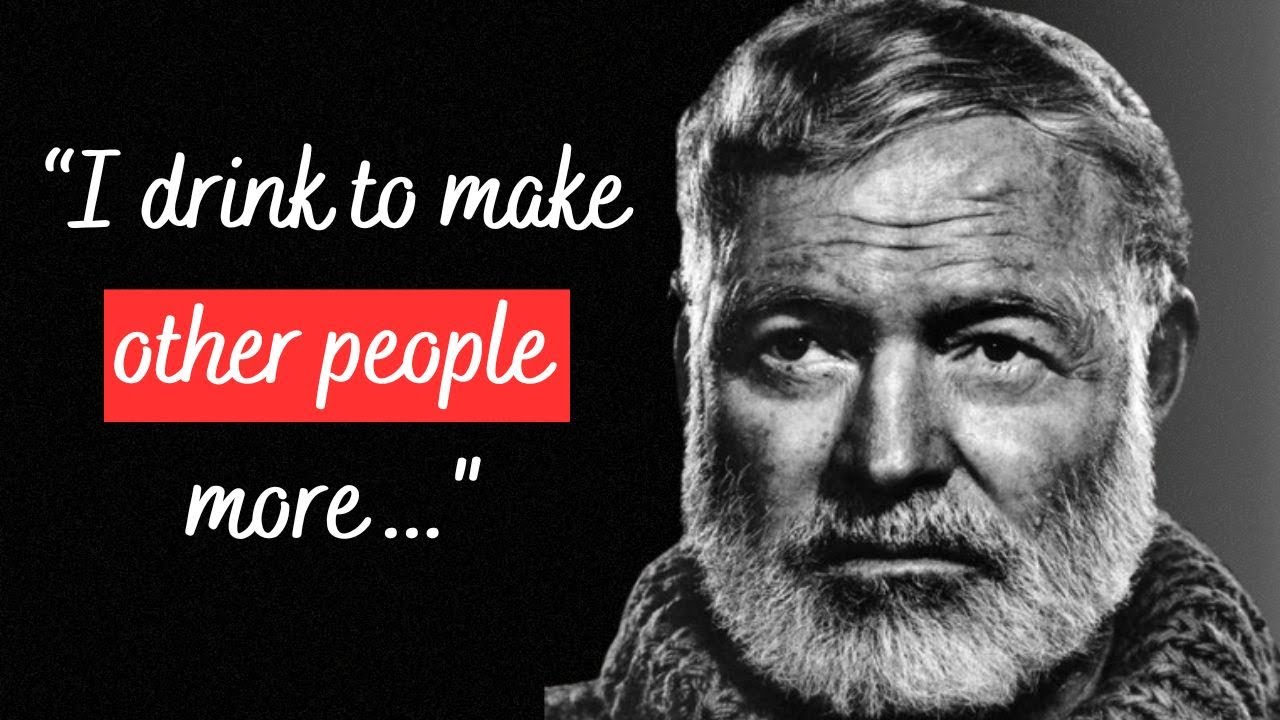 Ernest Hemingway Experience Immersive Quotes from the Legendary Writer
