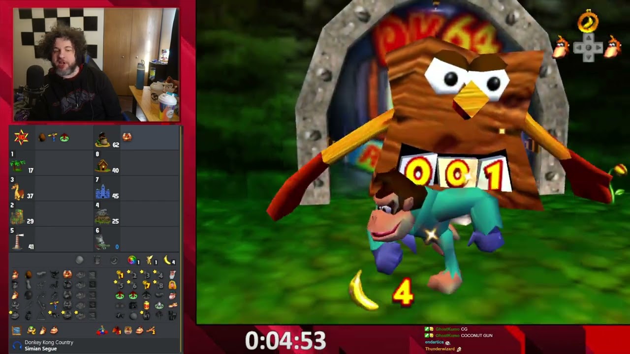 Donkey Kong 64 Item Randomizer Episode #180