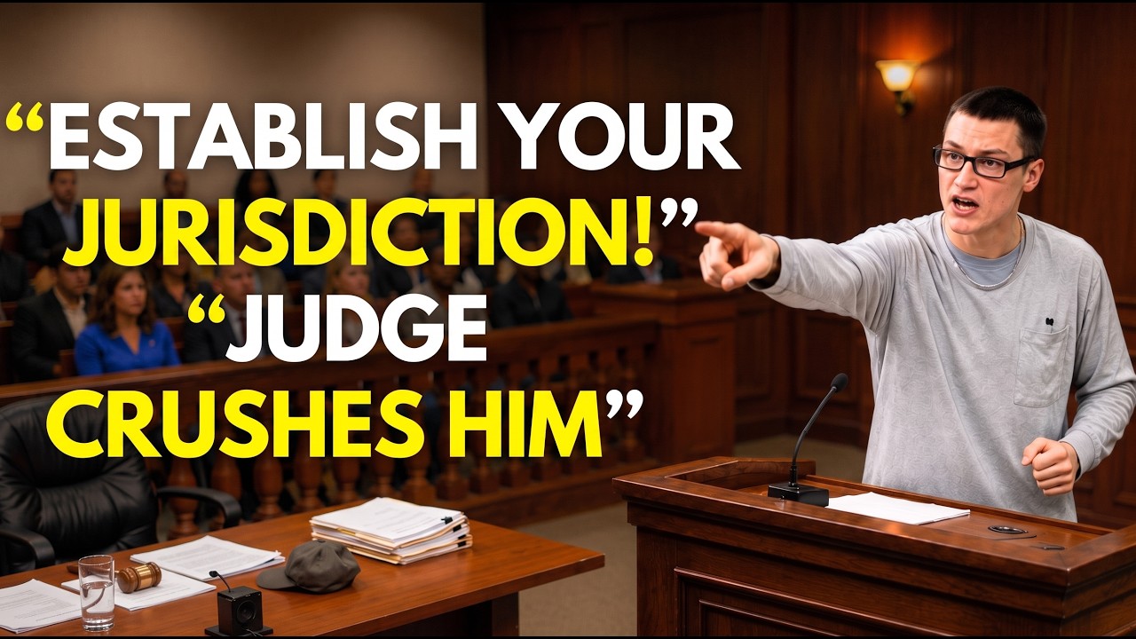 Sovereign Citizen Claims Judge Has NO JURISDICTION &mdash; Judge SHUTS Him Down