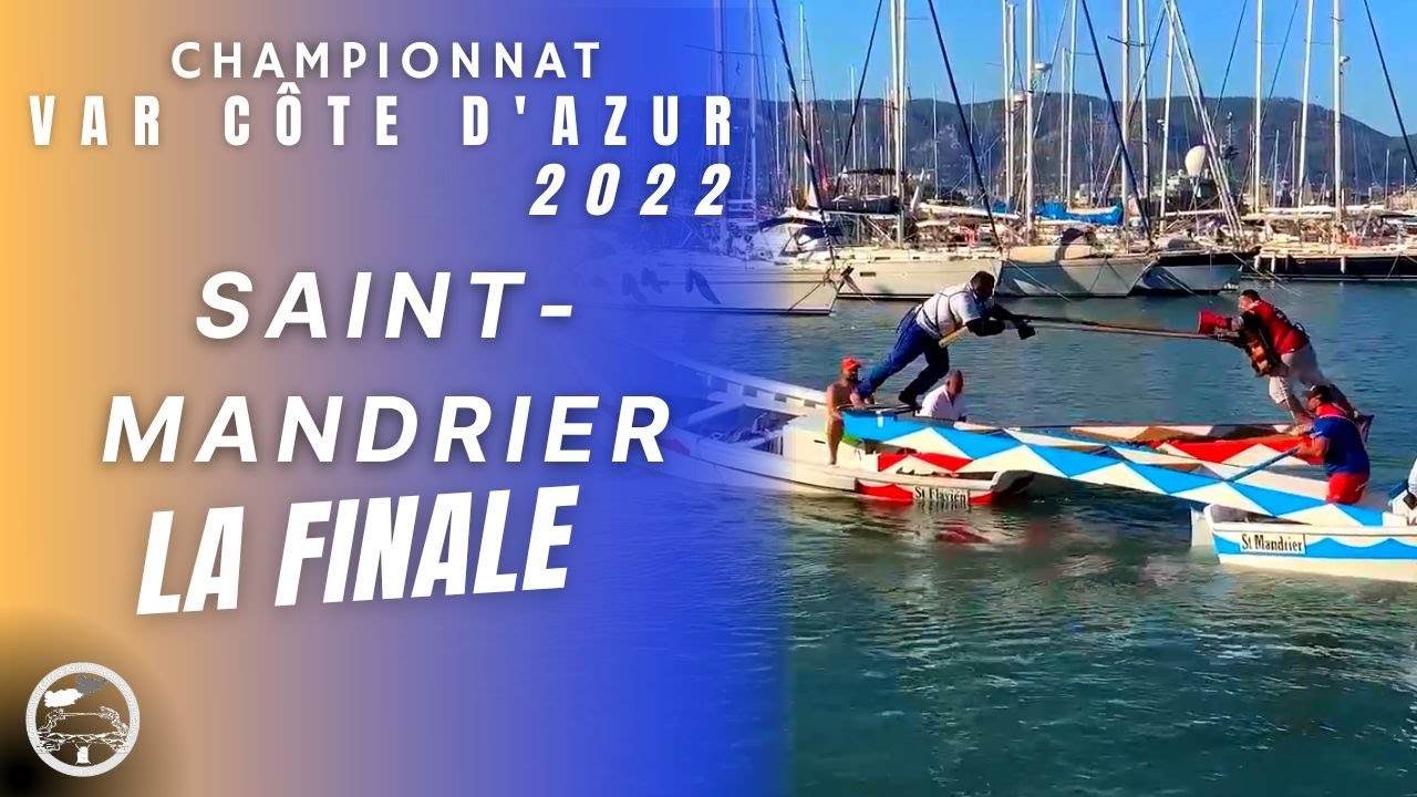 La Finale du Championnat Var Côte d'Azur de Joutes Provençales 2022 à Saint-Mandrier