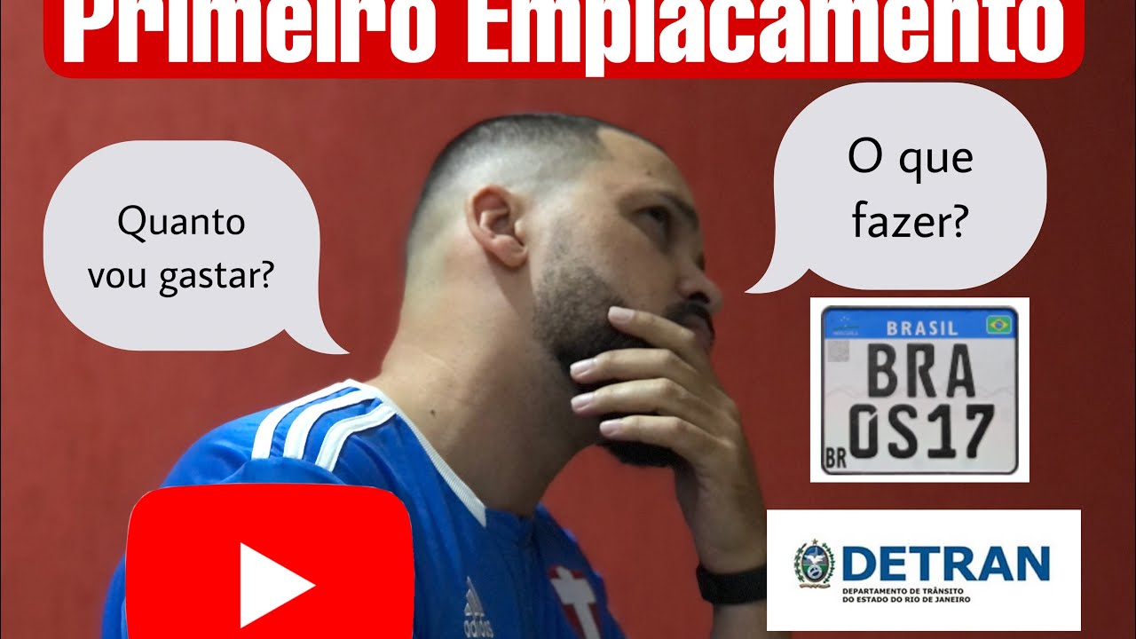 Como emplacar moto zero 2022 - Quanto custa - Passo a passo RJ