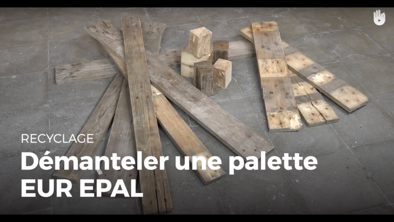 Comment démanteler une palette EUR EPAL ? | Recycler