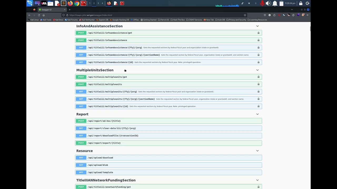 Reflected XSS @HHS  | PoC | Swagger UI