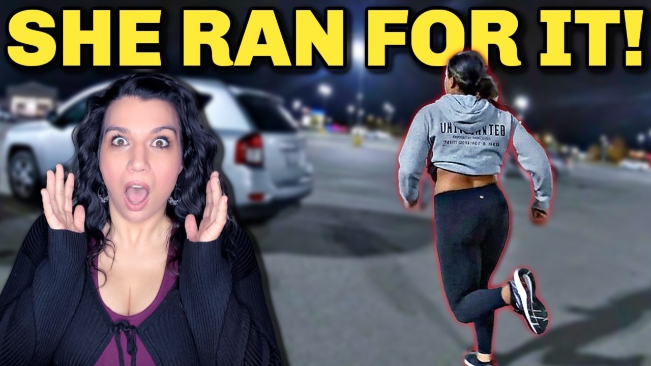 Walmart Shoplifter Slips Her Handcuffs and Runs From Police | Bodycam