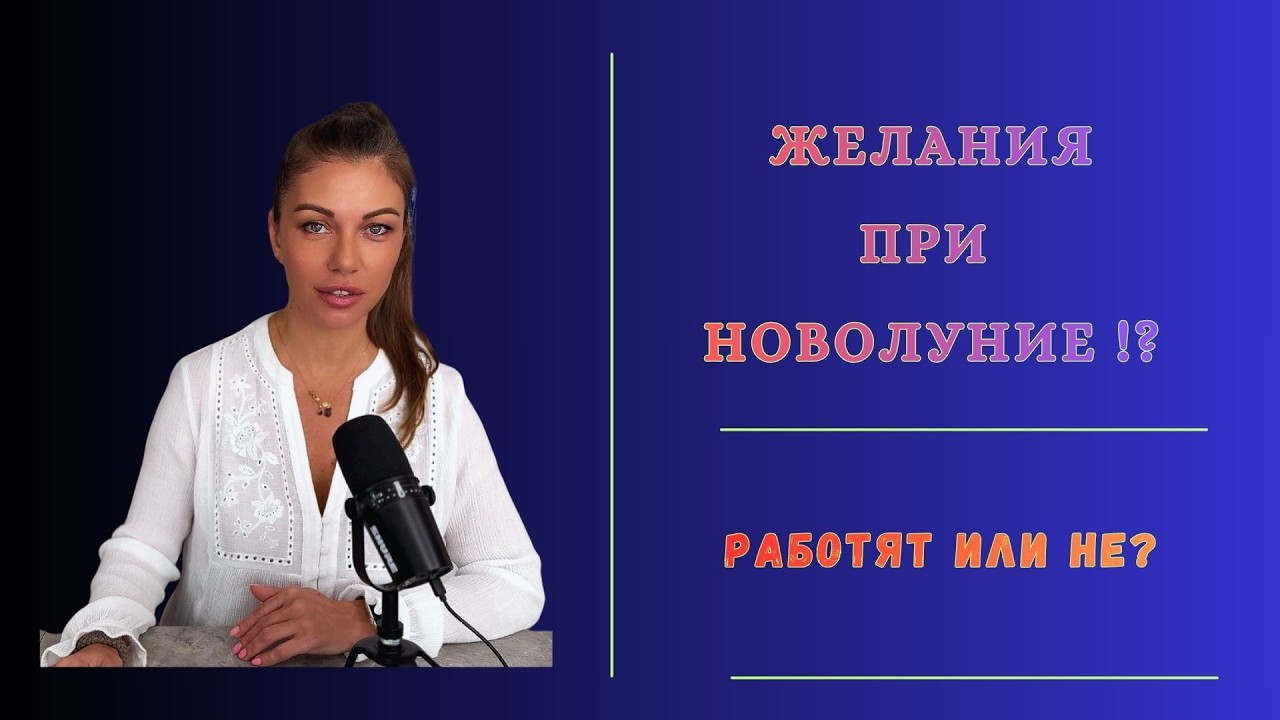 Желания на новолуние. Работают или нет?
