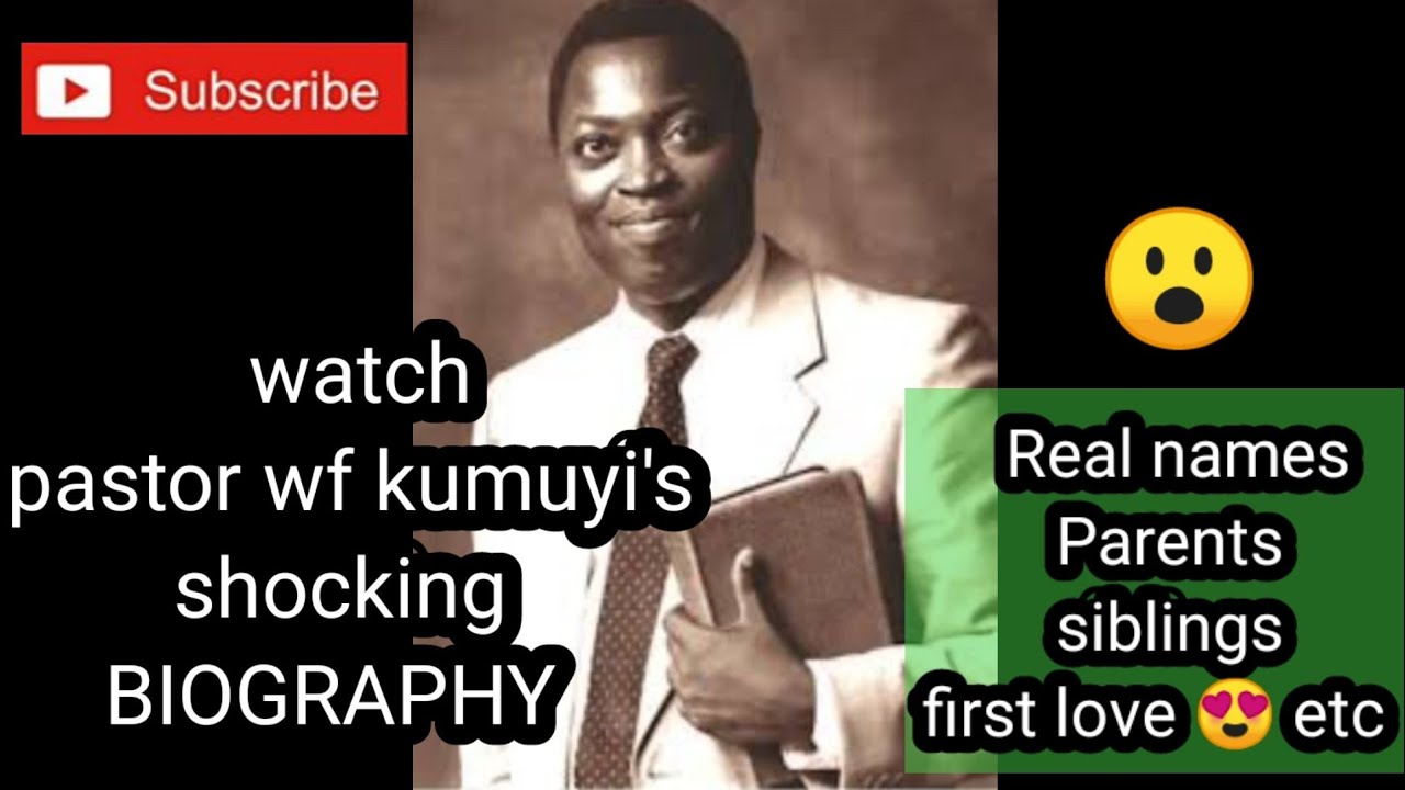 pastor wf kumuyi shocking biography, his real name, parents, siblings, first love,children #kumuyi
