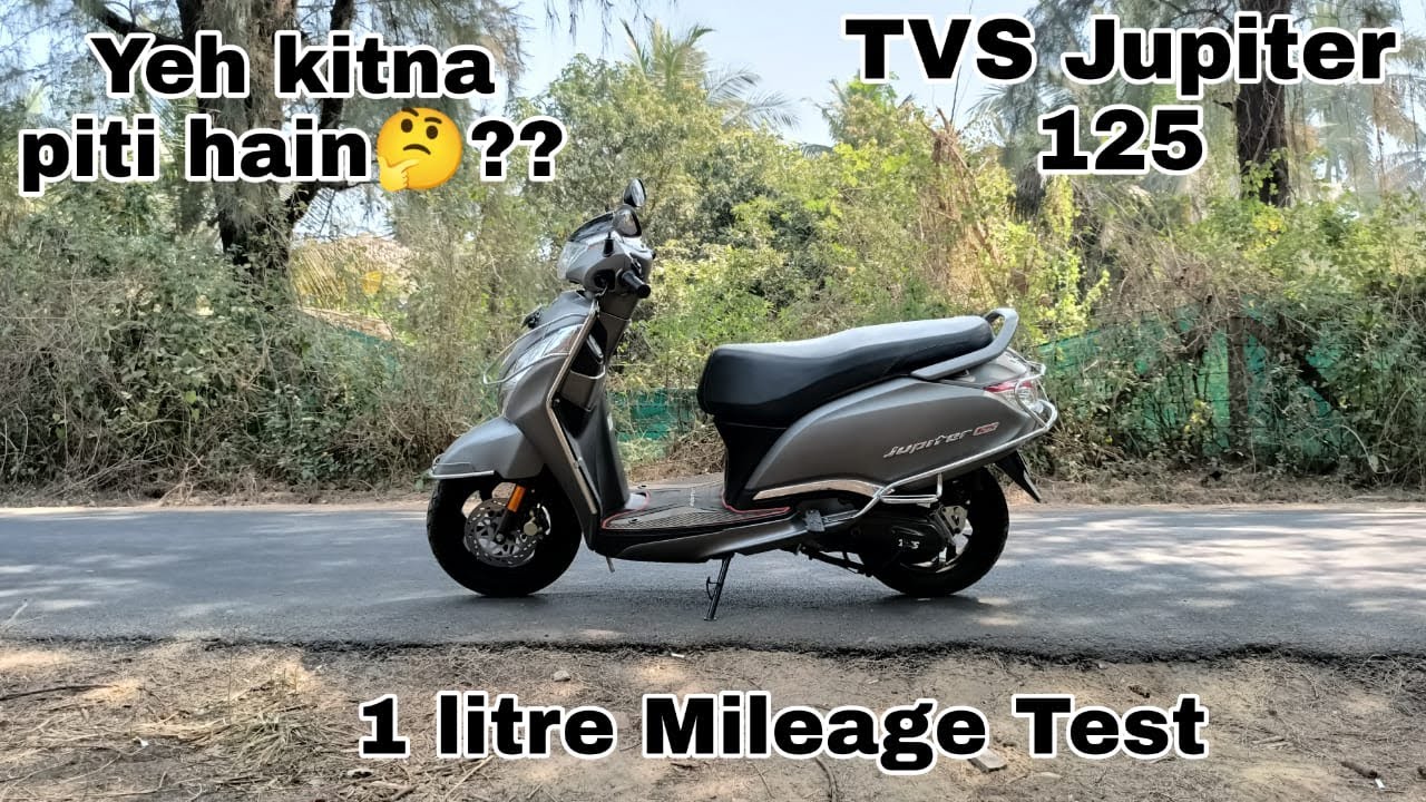 KYA YEH KAM PITI HAIN🤔 || TVS JUPITER 125 || 1L MILEAGE TEST || YASH BHOIR VLOGS