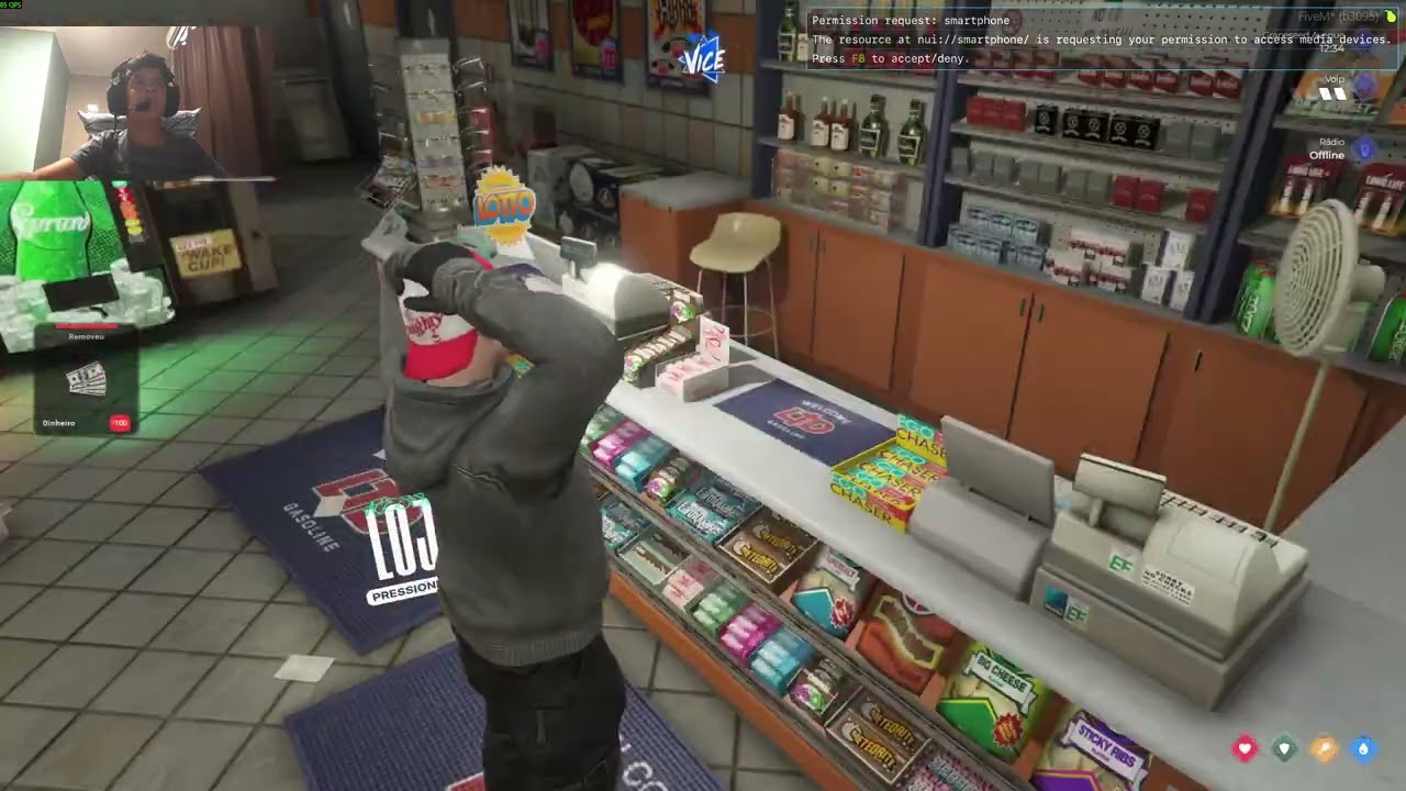 trabalhando de pescador no gta rp