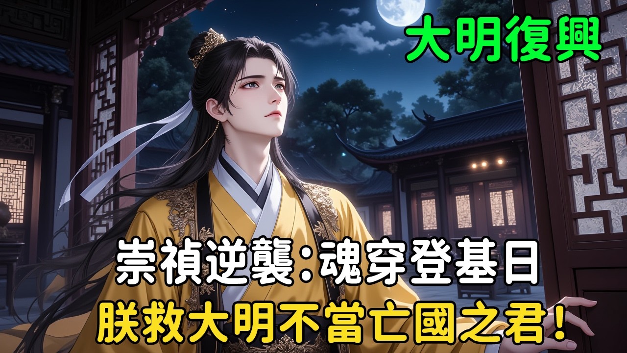 《崇禎逆襲：魂穿登基日，朕救大明不當亡國之君！》魂穿天啟七年，薛無塵成為崇禎，距煤山自縊還有17年，猛人齊在，大明還有救！#穿越 #小说 #小说推文 #小说解说 #動漫 #重生 #搞笑 #有聲書