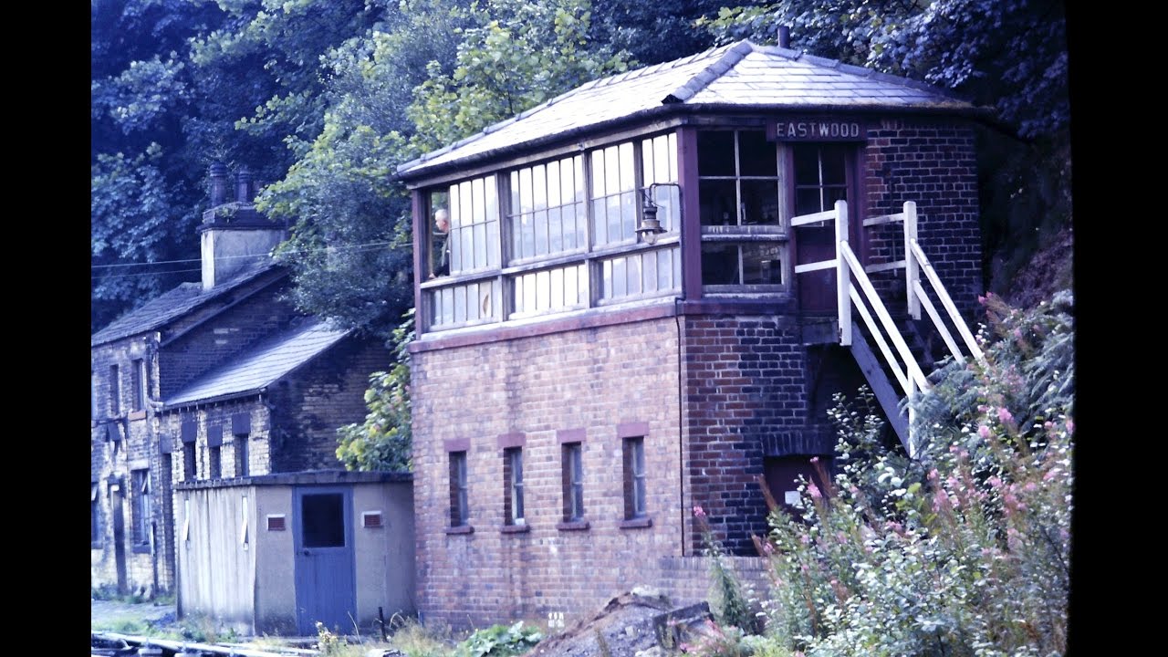 Eastwood Signal Box in 1972