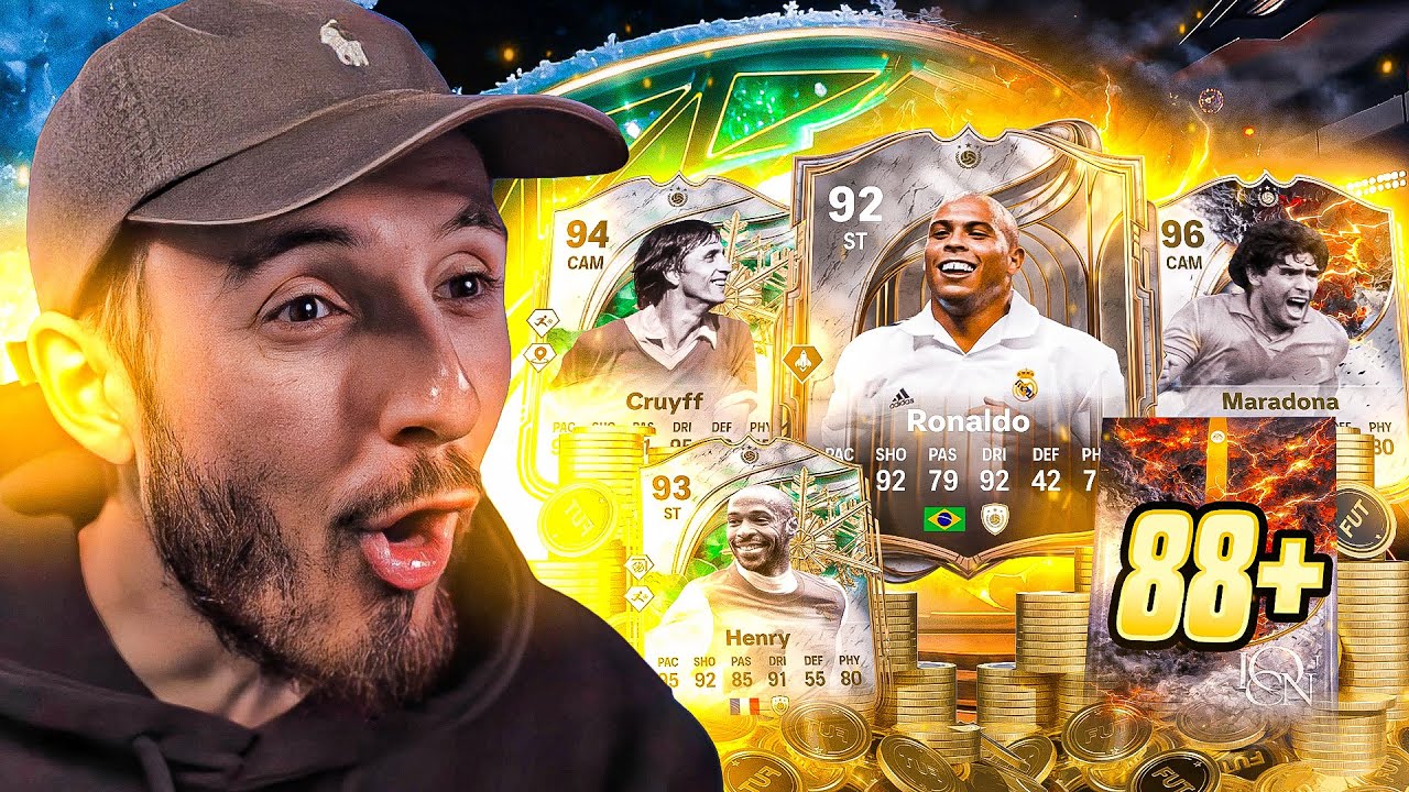 J'OUVRE des PACKS ICONES 88+ ( ils sont masterclass ?! ) - FC 26 Ultimate Team