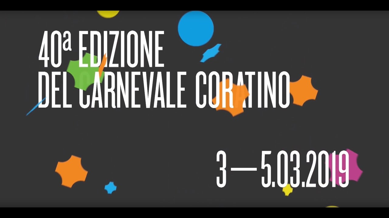 40° edizione del Carnevale Coratino - Evento Completo