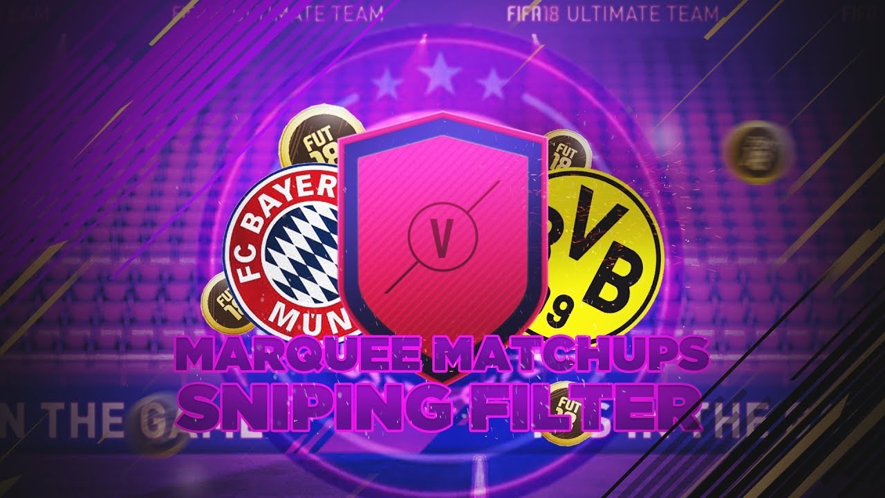 INSANE NEW SNIPPING FILTERS! - FIFA 18