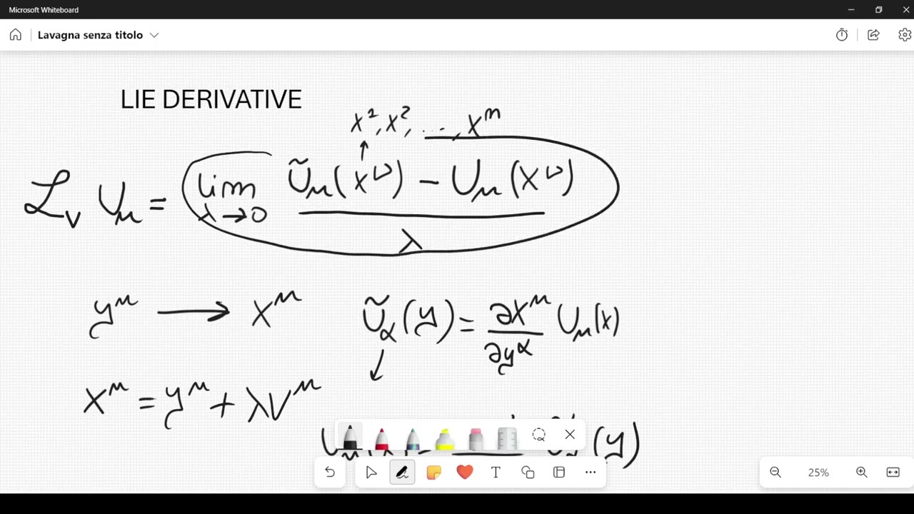 Lie Derivative (brief introduction and special application)