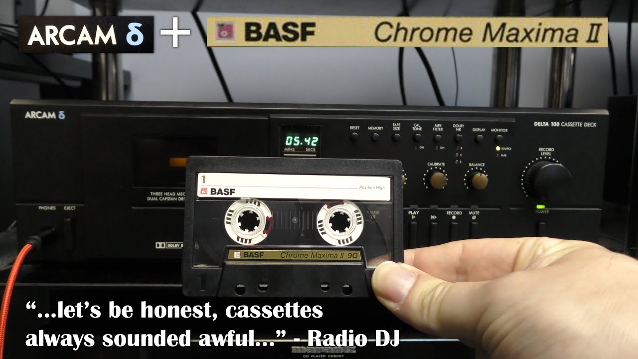 Arcam Delta 100 + BASF Chrome Maxima II - Cassettes Sound Terrible...Really?