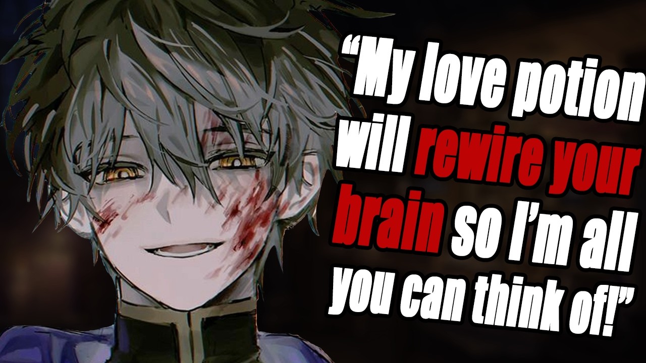 Lovesick Alchemist Tricks You Into Drinking A Love Potion [M4A] [Yandere] [Protective] [Slow Burn]