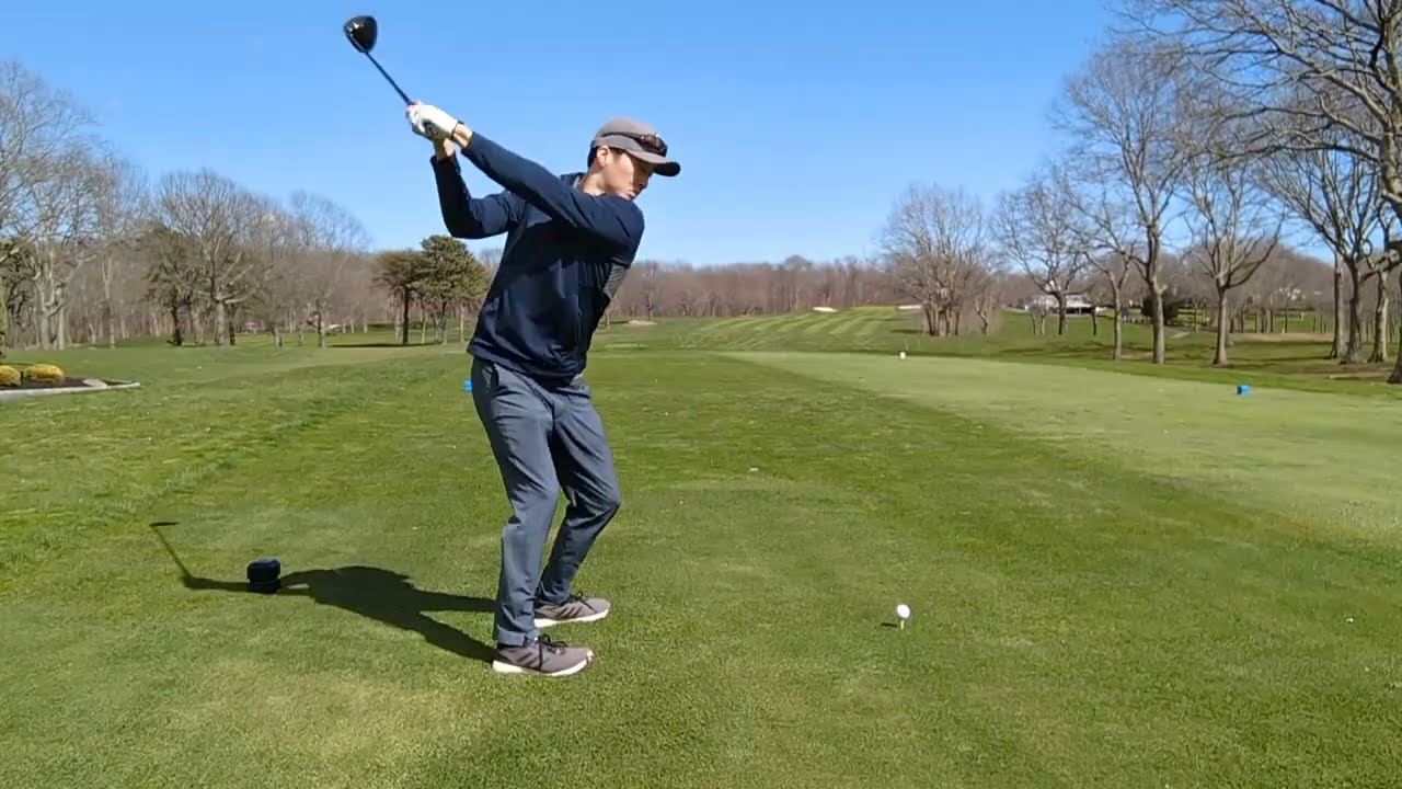 Blasting Balls At Rock Hill Golf Course