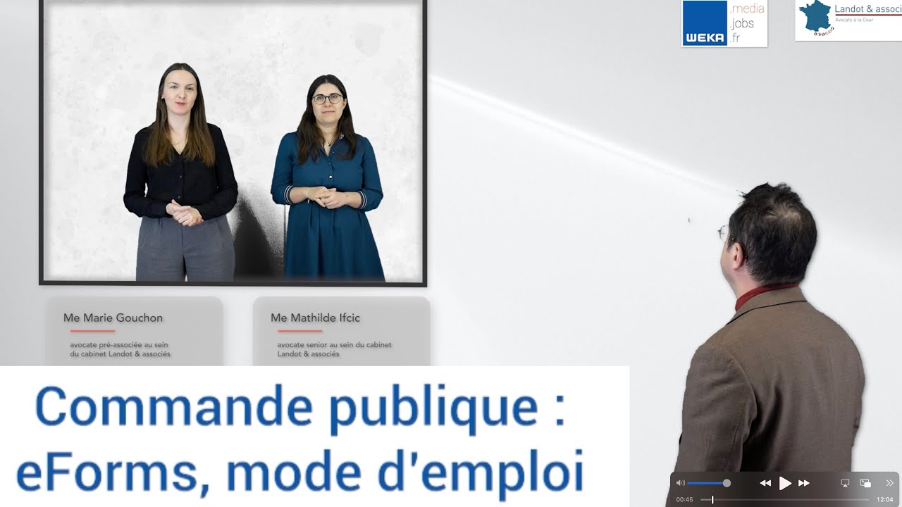 Commande publique : eForms, mode d’emploi