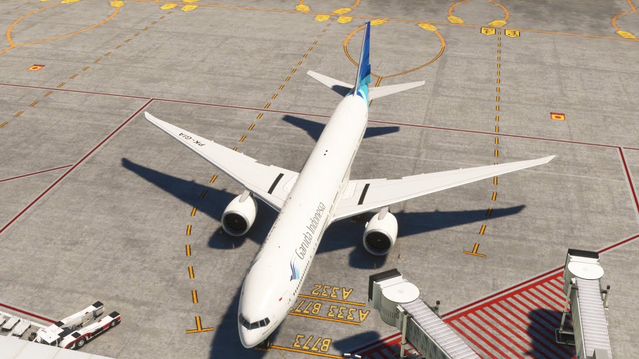 Jakarta (WIII) - Padang (WIEE) PMDG 777-300ER MSFS 2020