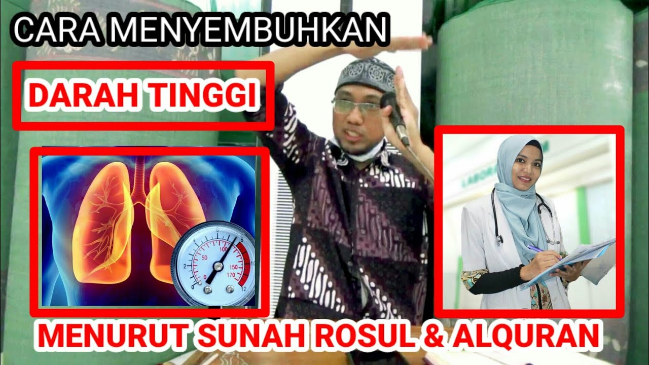 Cara mennyembuhkan darah tinggi menurut Alquran