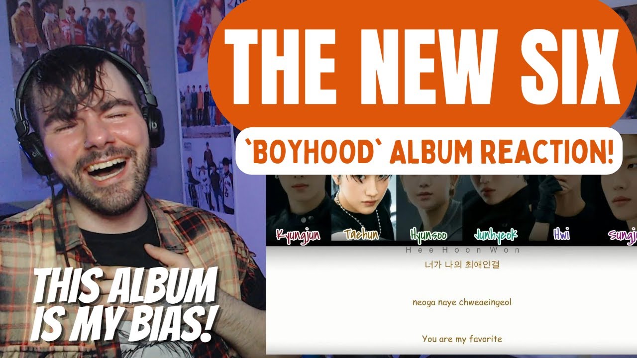 THE NEW SIX - 'Boyhood' Album + 'Kick It 4 Now' Studio Choom Reaction!