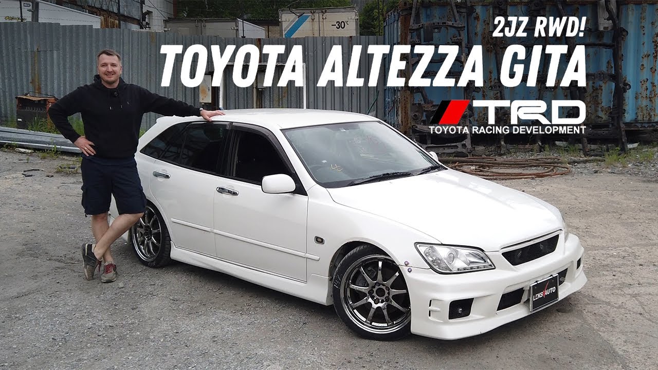 2JZ RWD! Обзор Toyota Altezza Gita [565]