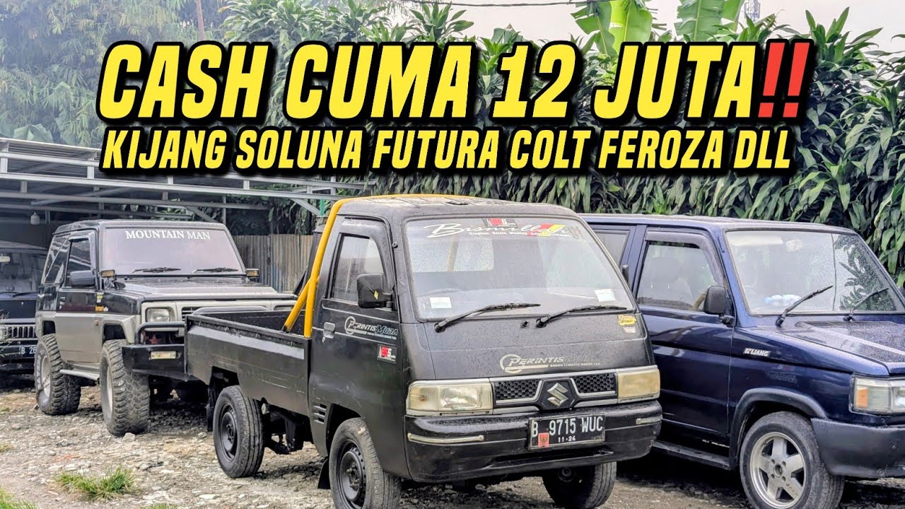 Jhon Herbot Mobilindo jual mobil bekas murah murah banget ya harga cuma 12 juta kijang pick up dll 