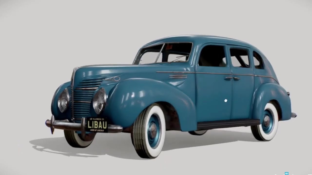 Free 1938/39 Ford-Vairogs 3D Model Download | Latvian Car History & Updated Asset