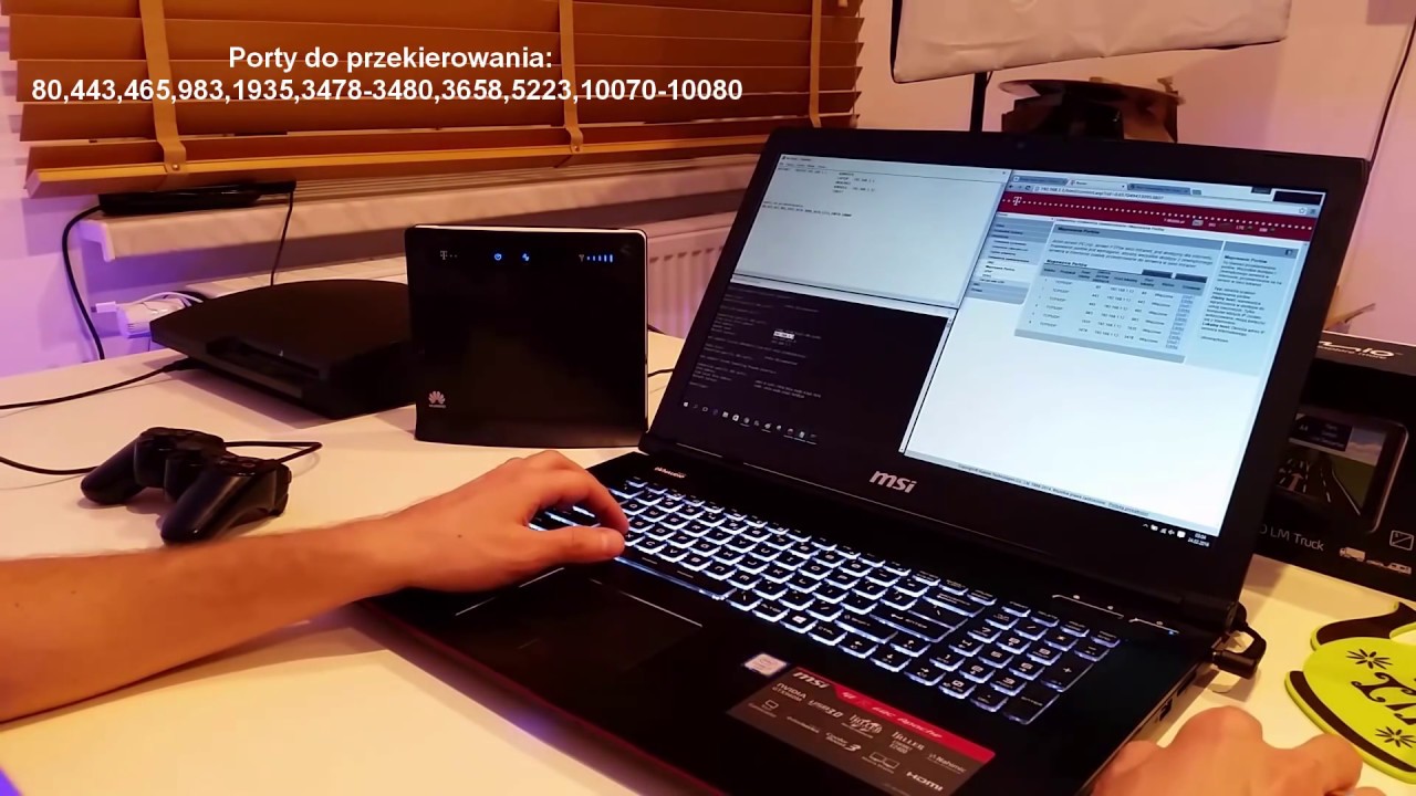 JAK PRZEKIEROWAĆ PORTY W ROUTERZE DLA KONSOLI SONY PLAYSTATION PS3 PS4 | ForumWiedzy